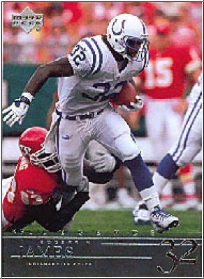 NFL 2001 Upper Deck Legends - No 34 - Edgerrin James