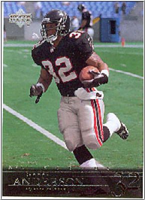 NFL 2001 Upper Deck Legends - No 2 - Jamal Anderson