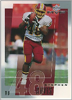 NFL 2001 Upper Deck MVP - No 272 - Stephen Davis