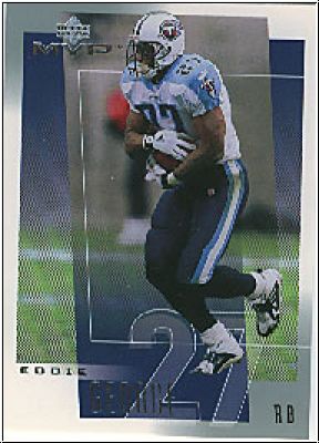 NFL 2001 Upper Deck MVP - No 261 - Eddie George