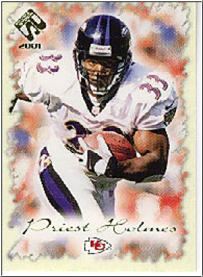 NFL 2001 Private Stock - No 48 - Priest Holmes