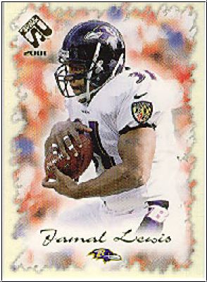 NFL 2001 Private Stock - No 8 - Jamal Lewis