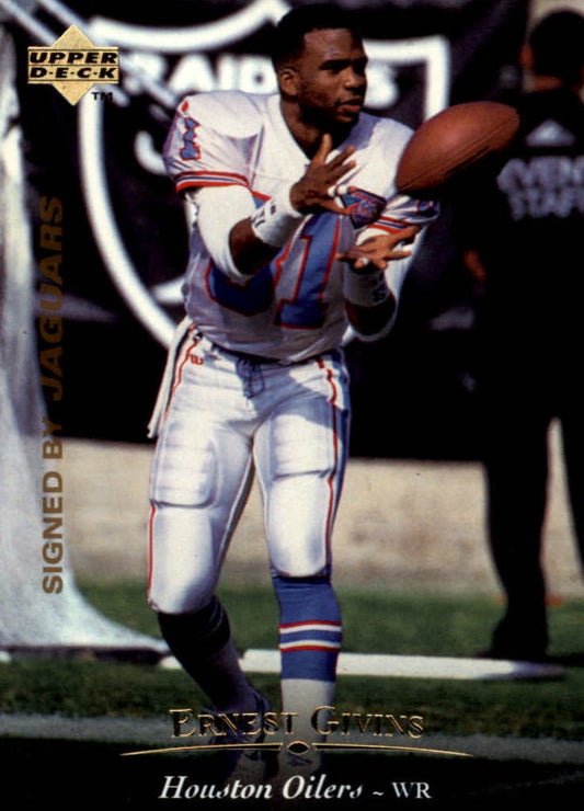 NFL 1995 Upper Deck - No 192 - Ernest Givins