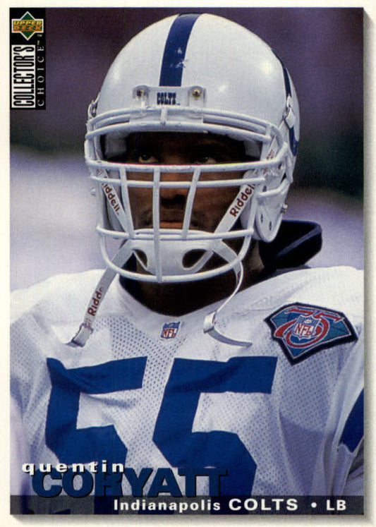 NFL 1995 Collector's Choice - No 192 - Quentin Coryatt