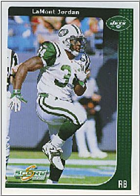 NFL 2002 Score - No 157 - LaMont Jordan