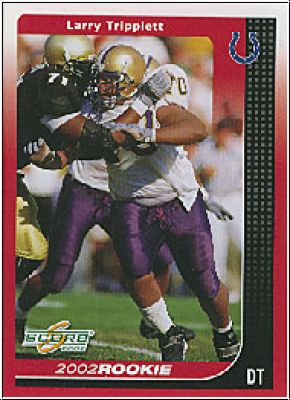 NFL 2002 Score - No 307 - Larry Tripplett