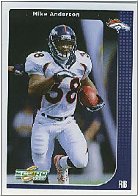 NFL 2002 Score - No 72 - Mike Anderson