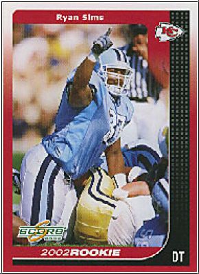 NFL 2002 Score - No. 306 - Ryan Sims