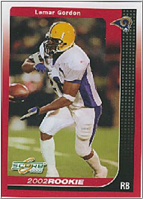 NFL 2002 Score - No. 271 - Lamar Gordon