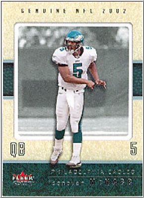 NFL 2002 Fleer Genuine - No 3 - Donovan McNabb