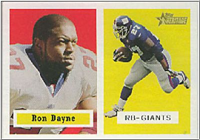 NFL 2002 Topps Heritage - No 130 - Ron Dayne