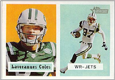 NFL 2002 Topps Heritage - No 123 - Laveranues Coles