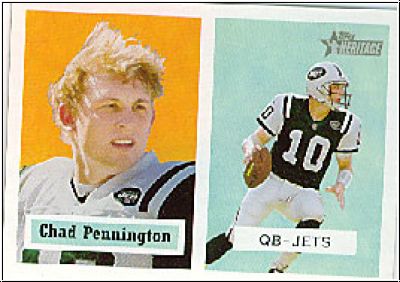 NFL 2002 Topps Heritage - No 23 - Chad Pennington