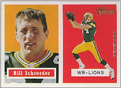 NFL 2002 Topps Heritage - No 83 - Bill Schroeder