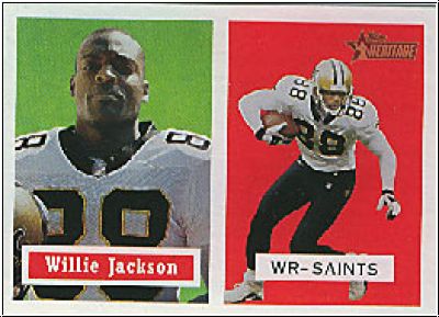 NFL 2002 Topps Heritage - No 115 - Willie Jackson