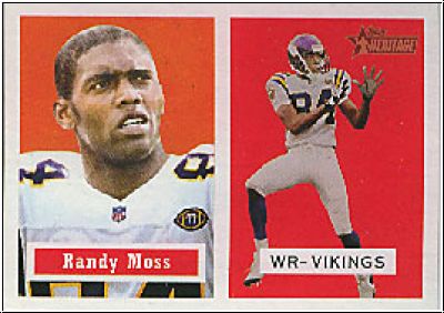 NFL 2002 Topps Heritage - No 6 - Randy Moss