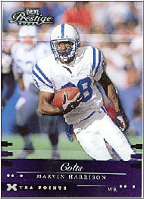 NFL 2002 Playoff Prestige Xtra Points - No 61 - Marvin Harrison