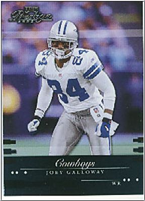 NFL 2002 Playoff Prestige - No 41 - Joey Galloway