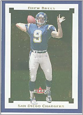 NFL 2002 Fleer Premium - No 29 - Drew Brees