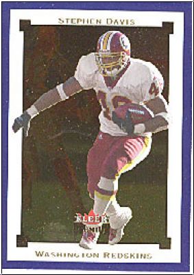 NFL 2002 Fleer Premium - No 54 - Stephen Davis