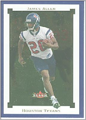 NFL 2002 Fleer Premium - No 23 - James Allen