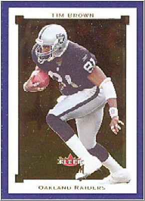 NFL 2002 Fleer Premium - No 111 - Tim Brown