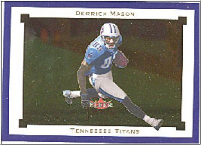 NFL 2002 Fleer Premium - No 21 - Derrick Mason