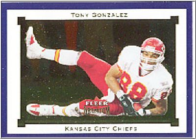 NFL 2002 Fleer Premium - No 84 - Tony Gonzalez