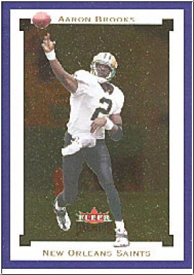 NFL 2002 Fleer Premium - No 44 - Aaron Brooks