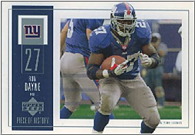 NFL 2002 UD Piece of History - No 64 - Ron Dayne