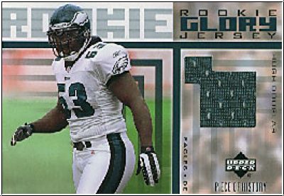 NFL 2002 UD Piece of History Rookie Glory Jersey - Douglas