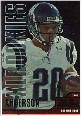 NFL 2002 Upper Deck XL Holofoil - No 529 - Damien Anderson