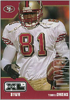 NFL 2002 Upper Deck XL - No 411 - Terrell Owens