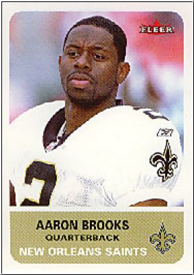 NFL 2002 Fleer Tradition - No 53 - Aaron Brooks