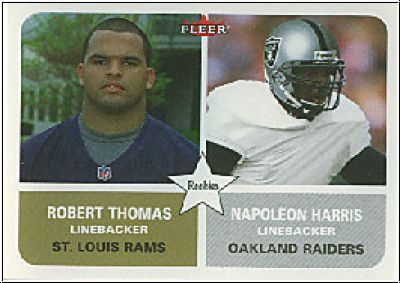 NFL 2002 Fleer Tradition - No 292 - Thomas / Harris