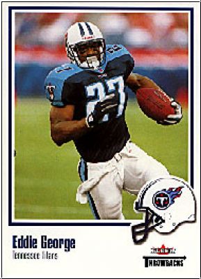 NFL 2002 Fleer Throwbacks - No 89 - Eddie George