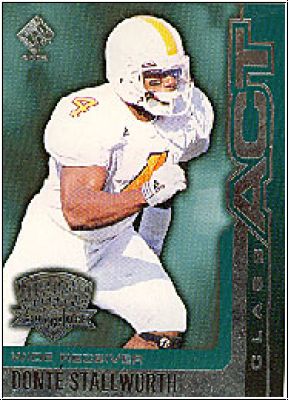 NFL 2002 Private Stock Class Act - No 20 - Donté Stallworth