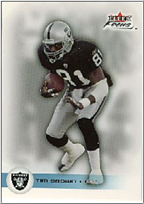 NFL 2003 Fleer Focus - No 92 - Tim Brown