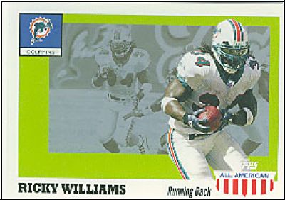 NFL 2003 Topps All American - No 80 - Ricky Williams