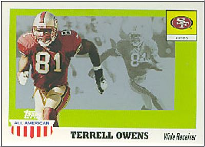 NFL 2003 Topps All American - No 60 - Terrell Owens