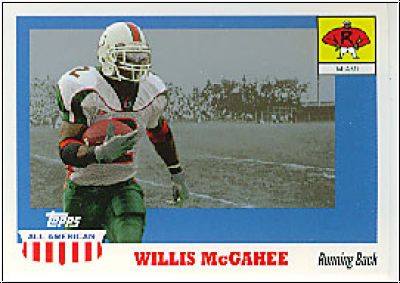 NFL 2003 Topps All American - No 139 - Willis McGahee