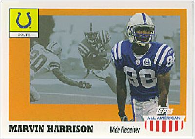 NFL 2003 Topps All American - No 1 - Marvin Harrison