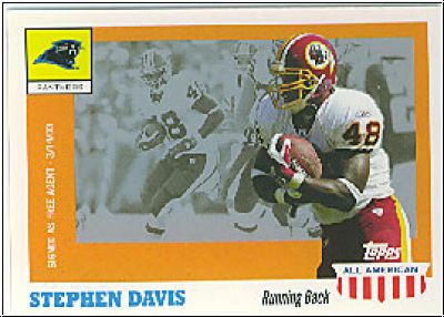 NFL 2003 Topps All American - No. 36 - Stephen Davis