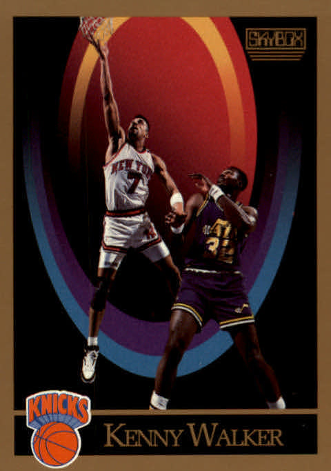 NBA 1990-91 SkyBox - No 195 - Kenny Walker