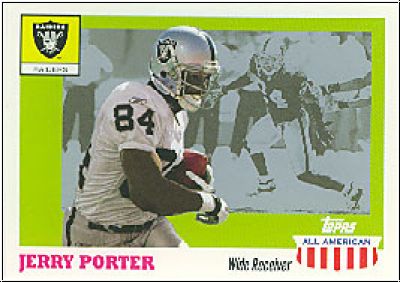 NFL 2003 Topps All American - No. 95 - Jerry Porter