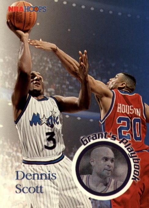 NBA 1996-97 Hoops - No 196 - Dennis Scott