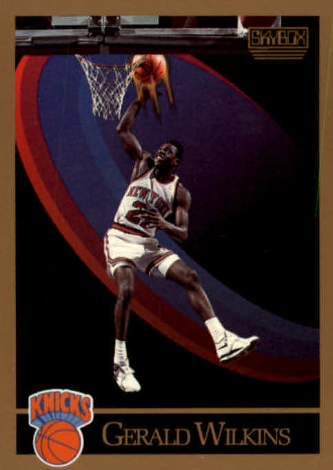 NBA 1990-91 SkyBox - No 197 - Gerald Wilkins