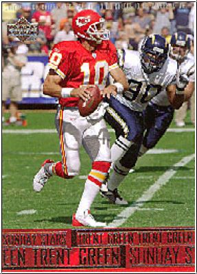 NFL 2003 Upper Deck - No 191 - Trent Green