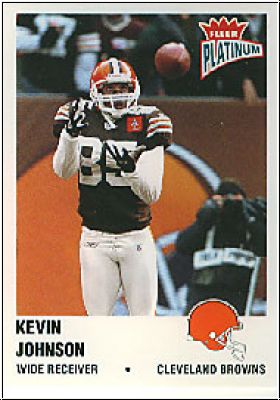 NFL 2003 Fleer Platinum - No 101 - Kevin Johnson