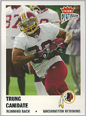 NFL 2003 Fleer Platinum - No 142 - Trung Canidate